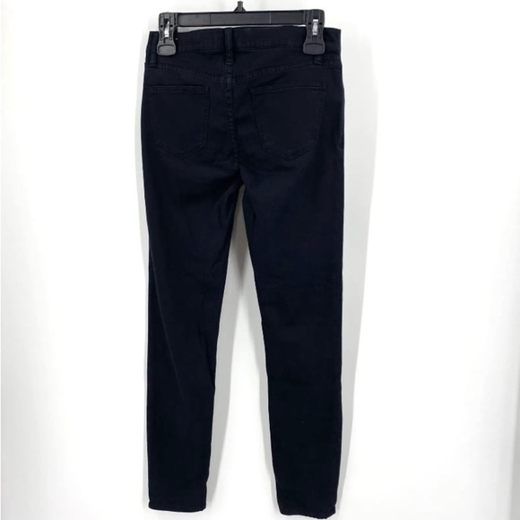 Madewell Black Skinny Skinny 8” Rise Black Pants Size 26 Women’s - Picture 2 of 8